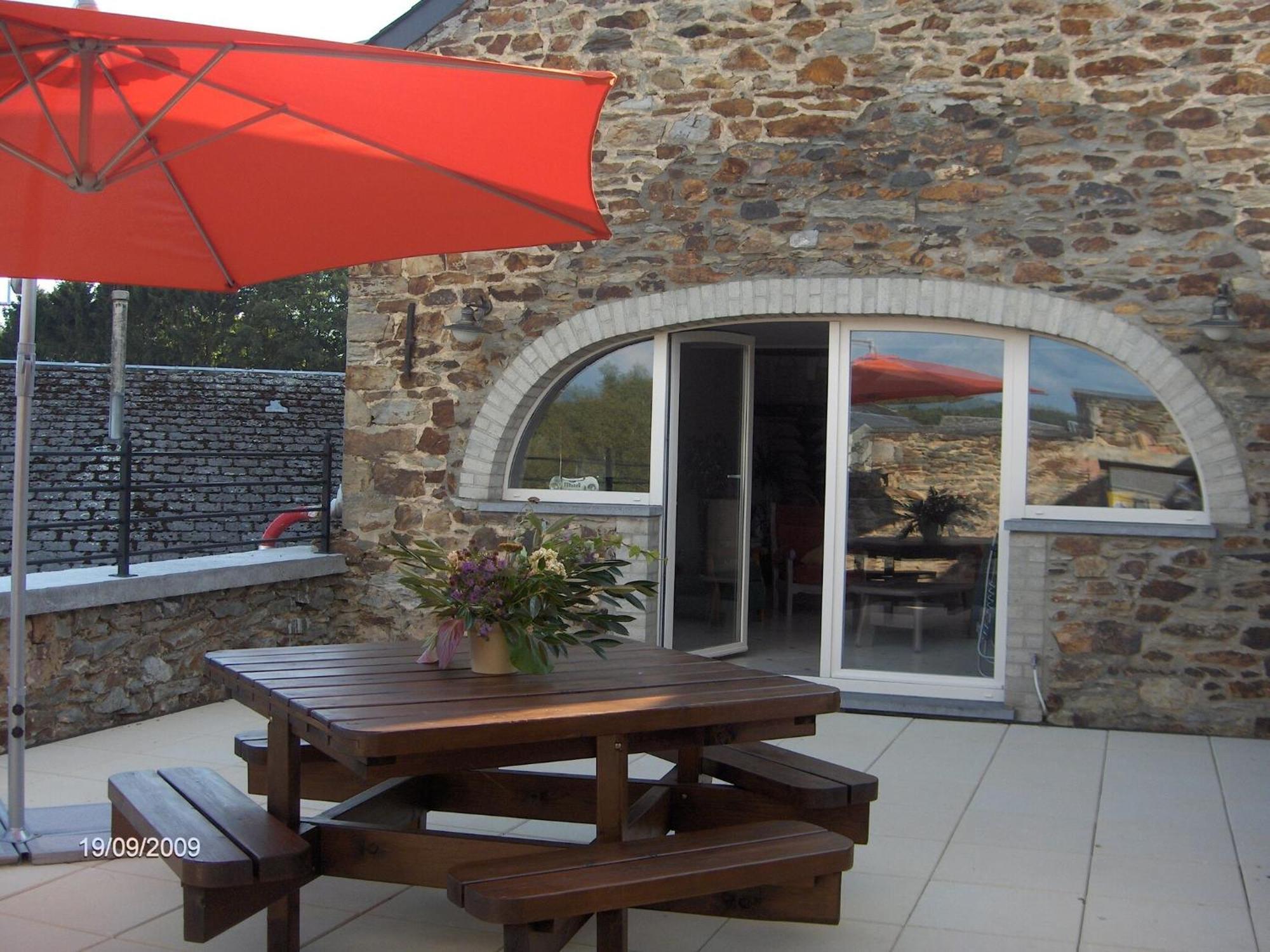 Magnificent Holiday Home In Libin With Barbecue Εξωτερικό φωτογραφία